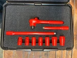 New! Knipex 10 Piece Metric Socket Set 3/8" Drive. Fixed Price $220.00.