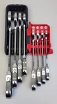 Mac Tools 8-PC Sae Flexible-head Ratcheting Wrench Set 12PT 5/16 3/4 SRWF28PTB. Fixed Price $159.95.