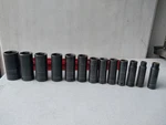 Matco Tools Usa 13PC 1/2 Drive Deep Impact Socket Set, Sae 7-16 1-1/4" W/ Tray. Fixed Price $299.00.