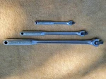 Craftsman Breaker Bars 1/4"DRIVE -V-43523 ,3/8"DRIVE -vv- 44363 ,1/2"DRIVE =v=. Fixed Price $40.00.