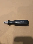 Snap 5" Long 3/8" Stubby Square Driver Black Hard Handle Usa F40A. Fixed Price $39.00.