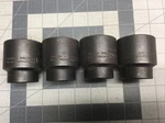 (4) Proto Professional Drive 7448H 1-1/2 Impact Socket (R4R). Fixed Price $73.99.