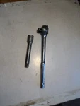 P-f #3204901 1/2" Drive Ratchet 3/4" Oal W/ 5" Extension Craftsman. Fixed Price $19.00.