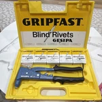 New Gesipa Ntx Manual Hand Pliers Tool Kit W/ 5 Boxes Gripfast Rivets. Fixed Price $120.00.