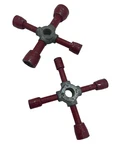 Fuller's Old Remote Control Cars Wrench Hex Set Red Socket Tool Key. Fixed Price $22.00.