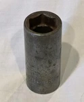 Vintage Sk Tools 46334 1-1/16" Sae 6-POINT Deep 1/2" Drive Socket Usa. Fixed Price $14.99.