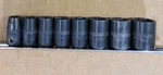 Mac Tools 8PC 3/8" Drive Sae 6-POINT Shallow Impact Socket Set SXP86TR. Fixed Price $49.99.