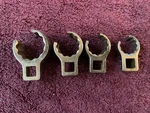 4PC Bonney Crowfoot Flare Nut Wrench Set 13/16 11/16 5/8" TF20 22 26 32 Usa. Fixed Price $79.99.