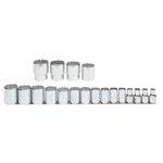 Proto J54113 1/2 Drive 19 Pc. Socket Set - 12 Point. Fixed Price $212.17.