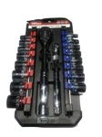 Hyper Tough 20-PIECE 3/8-INCH Drive Ratchet Socket Set Sae & Metric Rail (t). Fixed Price $60.00.