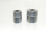 Vintage Snap-on F15M & F19M 3/8" Drive 12 Point 15MM 19MM Socket SO211 T4454. Fixed Price $22.59.