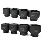 8 Pc 3/4" Dr. Sae Jumbo Shallow Air Impact Socket Cr-mo 2-16" To 2-1/2" Point. Fixed Price $135.99.