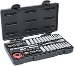 Gearwrench 1/4" Drive Standard & Deep Sae/metric Mechanics Tool Set 51 Black. Fixed Price $117.02.