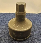 Grey Pneumatics 6932F 1-1/2" 1" Standard Length Hex Driver Impact Socket. Fixed Price $182.73.