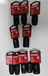 Lot Of 10 Craftsman Impact Sockets For 1/2 Drive Black Oxide "usa" New !. Fixed Price $29.95.
