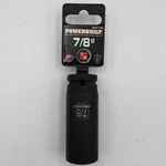 Powerbuilt 1/2 Inch Drive X 7/8 Point Deep Impact Socket - 647176. Fixed Price $16.99.