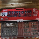 Milwaukee 49-66-6805 Shockwave Imp Socket 3/8 Drive 36-PIECE Packout Set. Fixed Price $189.99.