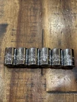 Proto 1/2 Shallow Sockets Piece 3/8" Drive 12 Point Usa Sae # J5216. Fixed Price $25.00.