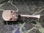 Snap-on Tools New Logo 3/8" Drive Tooth Stubby Handle Chrome Ratchet FK100. Fixed Price $129.99.