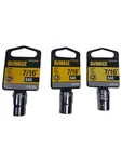 Dewalt DWMT74530OSP, DWMT88977OSP, 7/16" Sae 6PT & 12PT Socket (lot Of 3). Fixed Price $24.95.