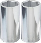 Crescent 1/2" Drive 6 Point Deep Sae Socket One Size (pack Of 2), No Color. Fixed Price $34.99.