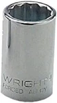 Wright Tool 4132 - 1/2INCH Drive 12 Point Standard Socket 1INCH 2EA. Fixed Price $41.36.