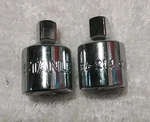 2PC Stanley 86-214 3/8"-1/4" Adapter Reducer Socket. Fixed Price $14.56.
