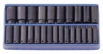 Genius Tools 25 Piece 1/2" Dr. Metric Deep Impact Socket Set (old Part# Tf-.... Fixed Price $119.80.