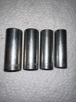 Vintage Lot Craftsman Socket 5/8"-13/16" 43335-43338 Point 3/8 Drive. Fixed Price $14.50.