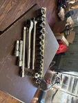 21 Pc Kobalt Socket Set 6 Pt 1/2" Drive With Ratchet Extensions Breaker Bar. Fixed Price $74.99.