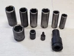 10 Blackhawk Impact Deep Well Socket Set Sae Metric 3/4 1/2" Drive 15MM 17 1-1/8. Fixed Price $72.20.