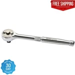 Gearless Ratchet 3/8" Drive Socket Quick Release Zero Degree Chrome-plated Steel. Fixed Price $28.63.