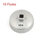 1/2" Square 15 Flutes 79MM Cap Oil Filter Wrench Car Remover Tool For Hyundai. Fixed Price $13.82.