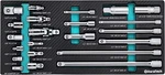 Duratech 22PCS Drive Tool Accessory Set Socket Adapters,extension Bars Crv Steel. Fixed Price $46.99.