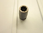 Snap-on Tools Double Square Impact Socket 7/16" Sae, 8 Point 1/2 Drive P-414. Fixed Price $16.99.