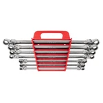 Tekton WRB96201 Long Flex Head 12-POINT Ratcheting Box End Set. Fixed Price $210.00.