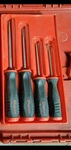 Snap-on Tools Usa SGASA104BR 4PC Hook & Awl Large Pick Set, Red Grip. Fixed Price $85.00.