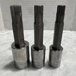 Snap On Set 3 Metric Triple Square 1/2 Drive STSM16E STSM14E STSM12E 12MM-16MM. Fixed Price $120.00.