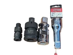 Grey Pneumatic 3030QC 3/4" Drive Impact Quick Change Adapter & Extras. Fixed Price $59.00.