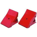 Pair Of Folding Metal Steel Tire Wheel Chock Stops For Trailer Car Vehicle. Fixed Price $23.19.