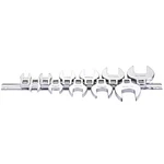 Westward 54PR33 3/8" Drive, Sae, Crowfoot Socket Wrench Set, Open End, Chrome. Fixed Price $81.59.