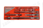 Vct 9PC Wobble Extension Bar Set Cr-v 1/4",3/8",1/2" Drive. Fixed Price $24.95.