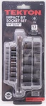 Tekton 1/4 In. And 3/8 Drive T10-T60 Impact Star Bit Socket Set New. Fixed Price $19.13.