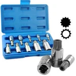 10 Piece Xzn Triple Square Spline Power Socket Driver Bit Tool Set Kit. Fixed Price $36.79.