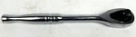Husky 1/2" Drive Quick Release Chrome Ratchet Socket Wrench 11" Long. Fixed Price $9.99.