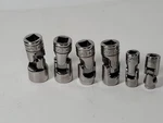 Snap-on 3/8" Drive 12PTSAE Flank Shallow Universal Socket & 1*4". Fixed Price $221.83.