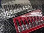 Icon 1/2" Dr Ratchet Hex Bit Socket Set Sae Or Metric 8 Piece 59740 59764. Fixed Price $39.88.