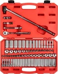 Tekton 3/8 Inch Drive 6-POINT Socket And Ratchet Set, 73-PIECE SKT15311 Sae/mm. Fixed Price $199.99.