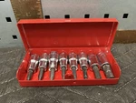Vintage Wright Tool 3/8" Dr Metric Hex Socket Set Pc 2MM-10MM Metal Box Usa. Fixed Price $80.00.