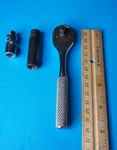 Urrea 4749 1/4-INCH Drive Chrome Ratchet With Two Scokets Ace Cr-v. Fixed Price $12.98.